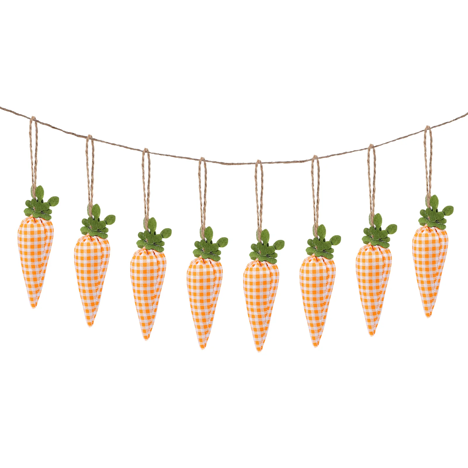 

Lovely Carrot Banner Party Decoration Easter Pendant Outdoor Adornment Child Fake Carrots