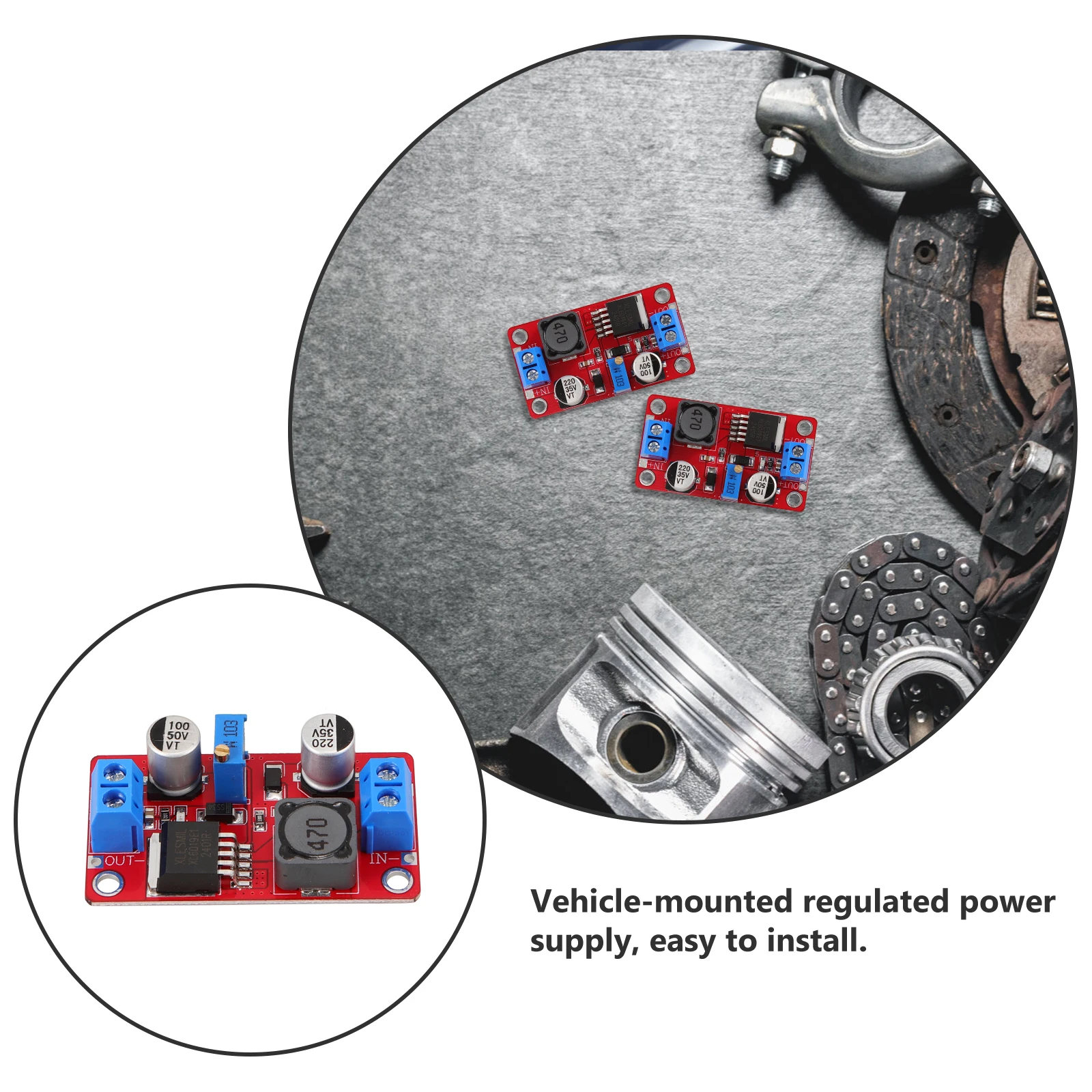 

5A DC to DC Boost Power Module High Efficiency Voltage Regulator Adjustable Current Supply