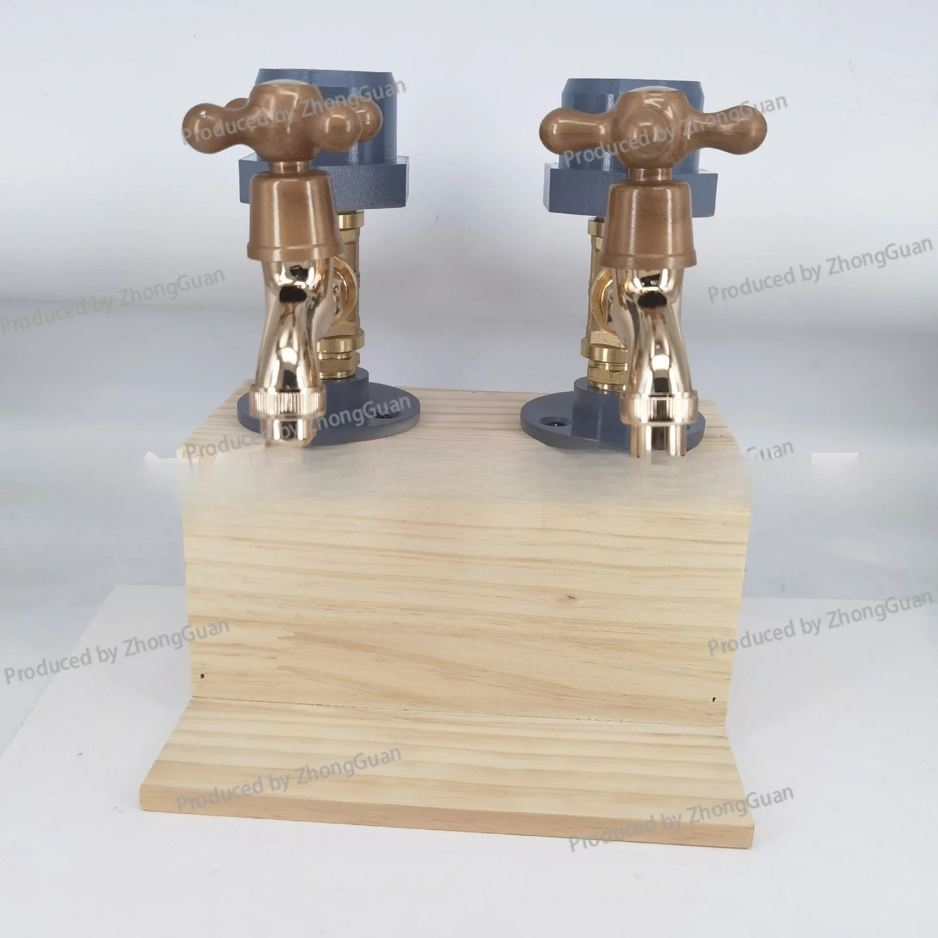 Whiskey Wood Dispenser Wooden Drinker Water Dispenser Faucet