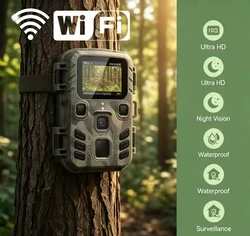 Outdoor Wifi Hunting Camera APP Control Trail Camera Wireless Bluetooth 24MP 1296P Night Vision Motion Wildlife Traps Photo