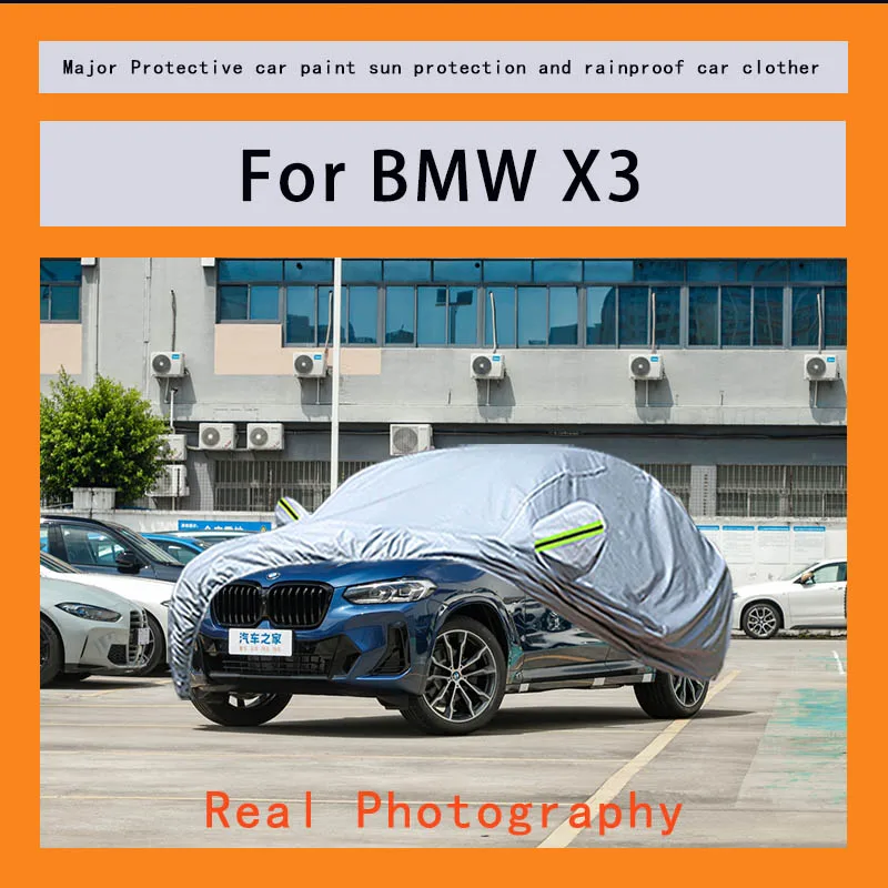 

Suitable for BMW X3 car covers, waterproof, snow resistant, dustproof, cold resistant, and UV resistant car covers