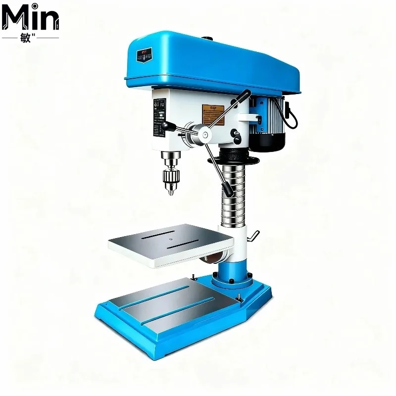 High Precision High Core Motor Mini Bench Drill Press Multifunctional Industrial Grade Small Bench Drill for Home Workshop