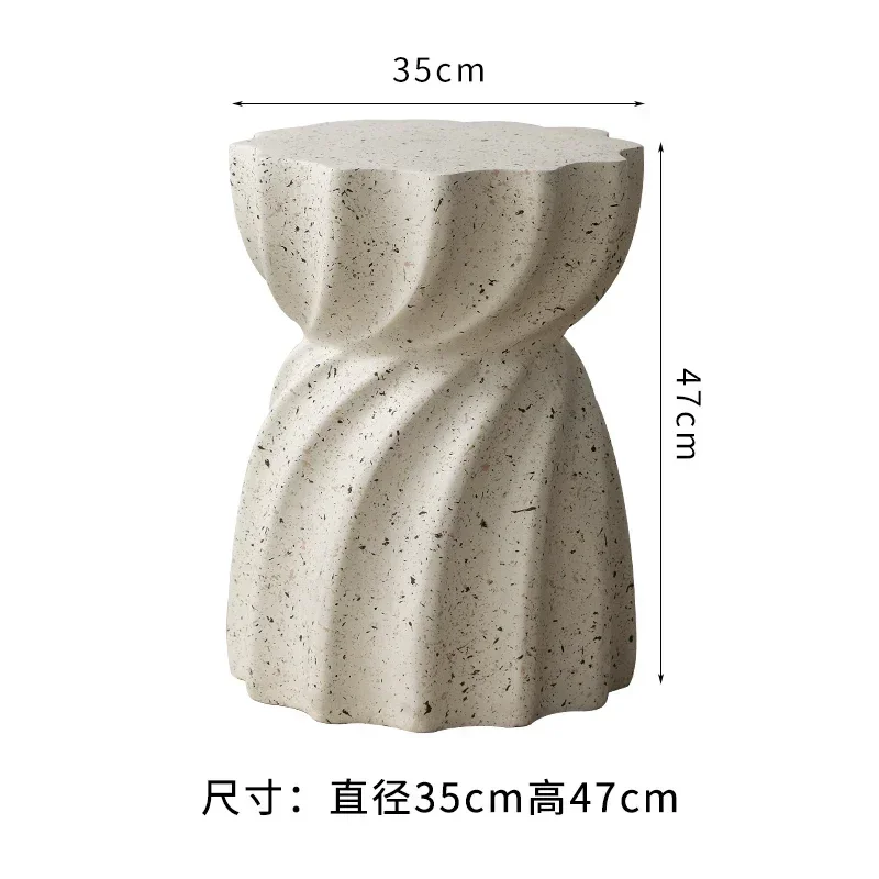 Nordic Designer Side Table Bedside Small round Table Creative Small Coffee Table Art Net Red Cafe Side