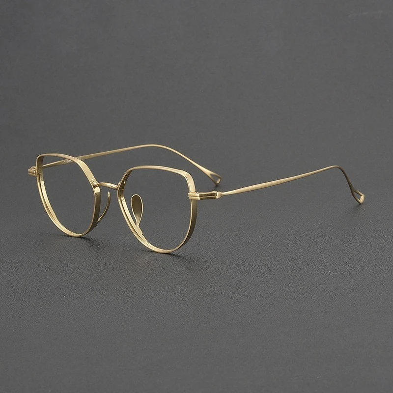 

Handmade Lightweight Prescription Female Eyeglasses KMN3002 Titanium Glasses Frames for Women Cat-eye Optical Reading Designer