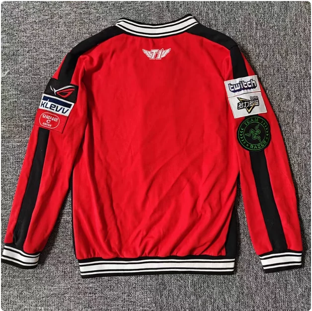 Skt Team Game Uniforms Men's Baseball Uniform Jacket Game LOL