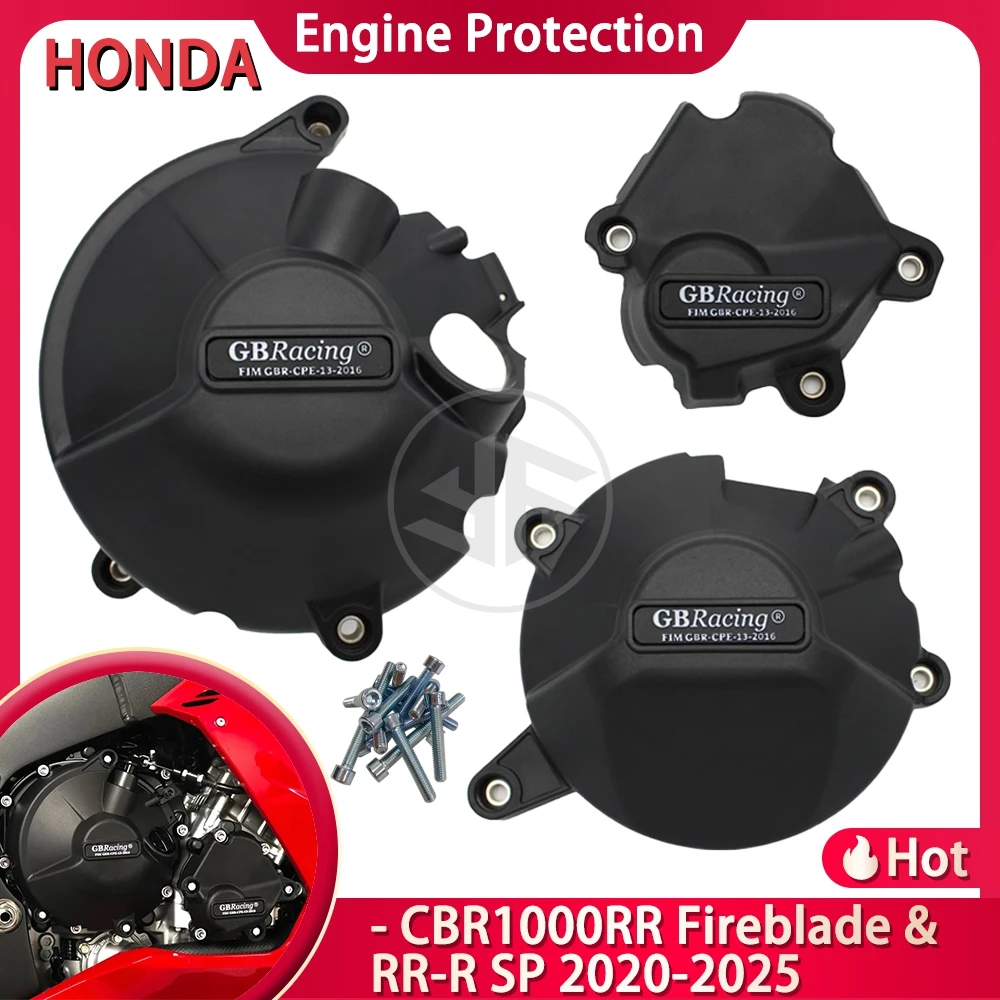 For HONDA CBR1000RR Fireblade & RR-R SP 2020 2021 2022 2023 2024 2025 Motorcycle Accessories GB Racing Engine Protection Cover