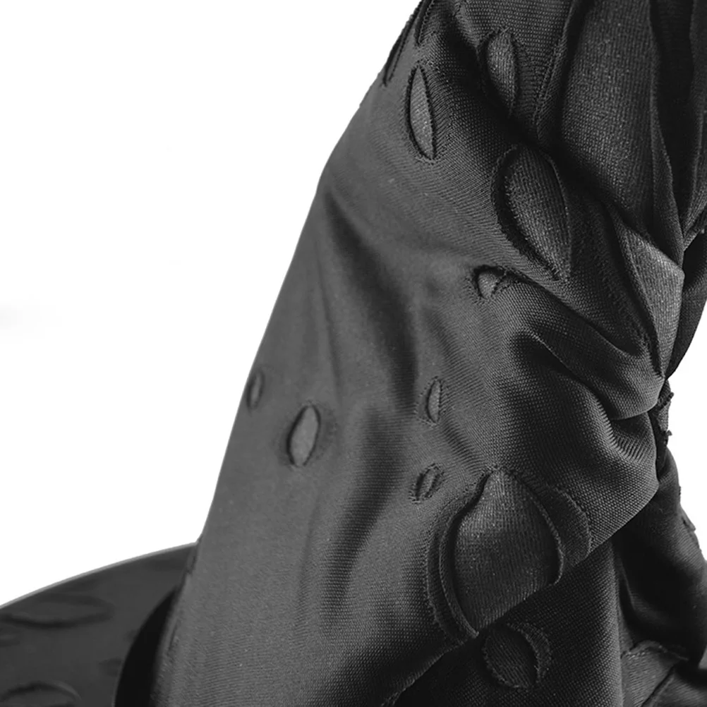 유니섹스 블랙 할로윈 마녀 모자 편안한 코스튬 액세서리 파티 헤드웨어 성인 및 어린이용 트릭트리트 마녀 모자