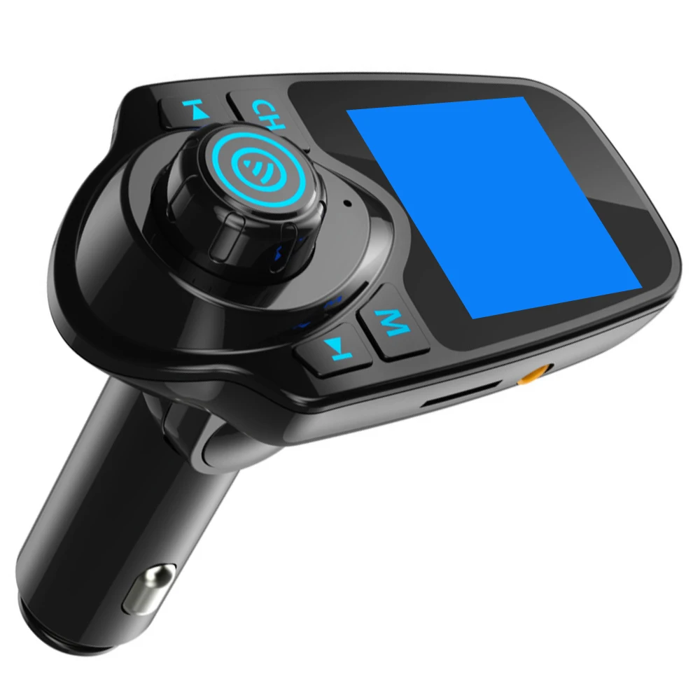 12-24 V DC Car FM Transimtter Handsfree FM Modulator Transmitter Car Bluetooth Player Car Audio Signal Broadcasting
