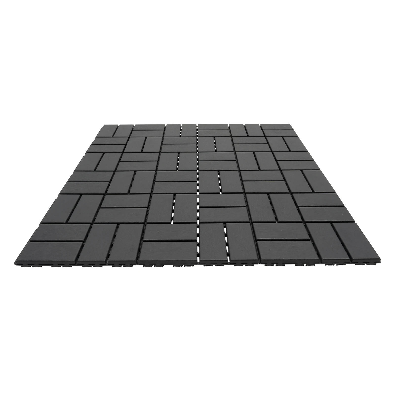 Plastic Interlocking Deck Tiles, 36 Pack Outdoor Patio Flooring, 12