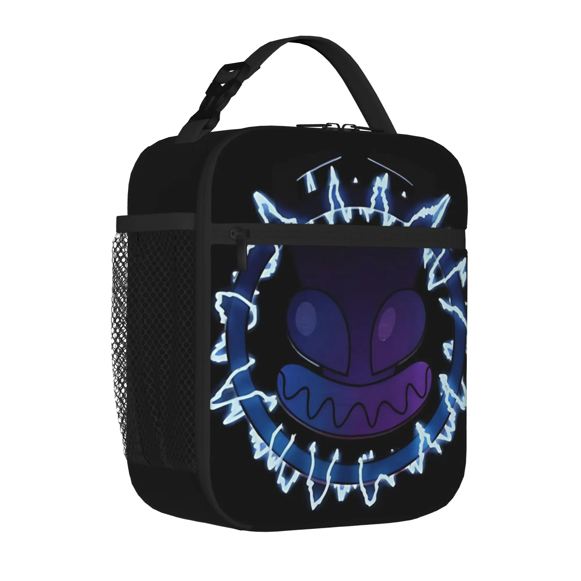 1 Piece Portable Lunch Container grunge alien Zipper Closure Durable Pocket Invader Zim For Lunch Box Bag