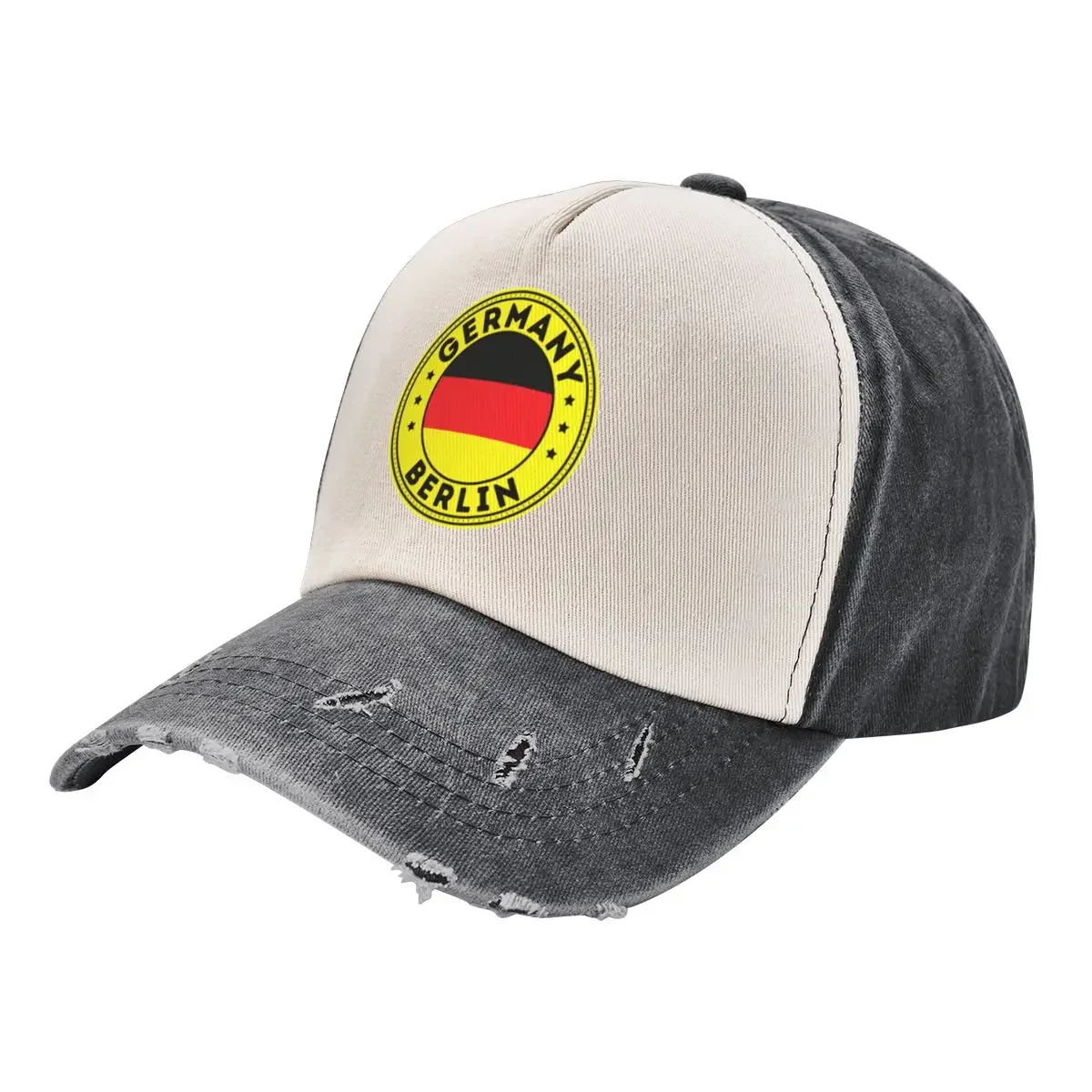 

Berlin German Flag Baseball Cap black Brand Man cap hard hat Luxury Hat Luxury Woman Men's