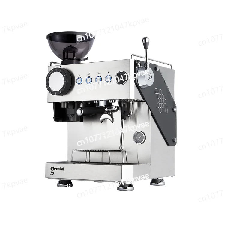 Automatic Espresso Machine Commercial Professional Coffee Maker Espresso with Grinder Restaurant Use Hotel