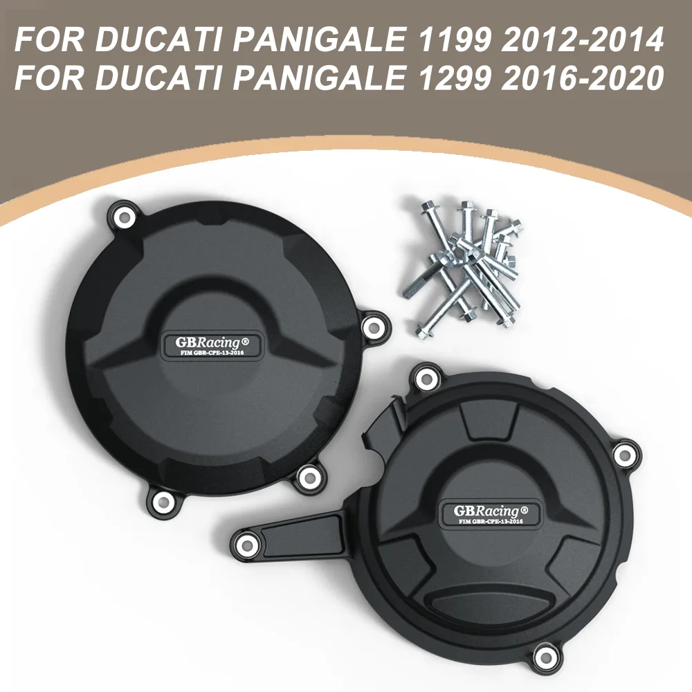 

Motorcycle Alternator Clutch Protection Cover Accessories FOR Ducati Panigale 1199 1299 2016 2017 2018 2019 2020