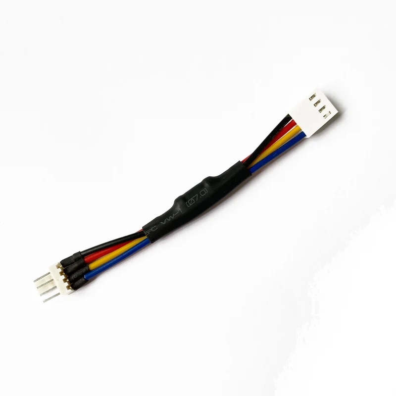 Reduce PC CPU Fan Speed Noise Extension Resistor Cable Wire 4 Pin Male to Female Connector