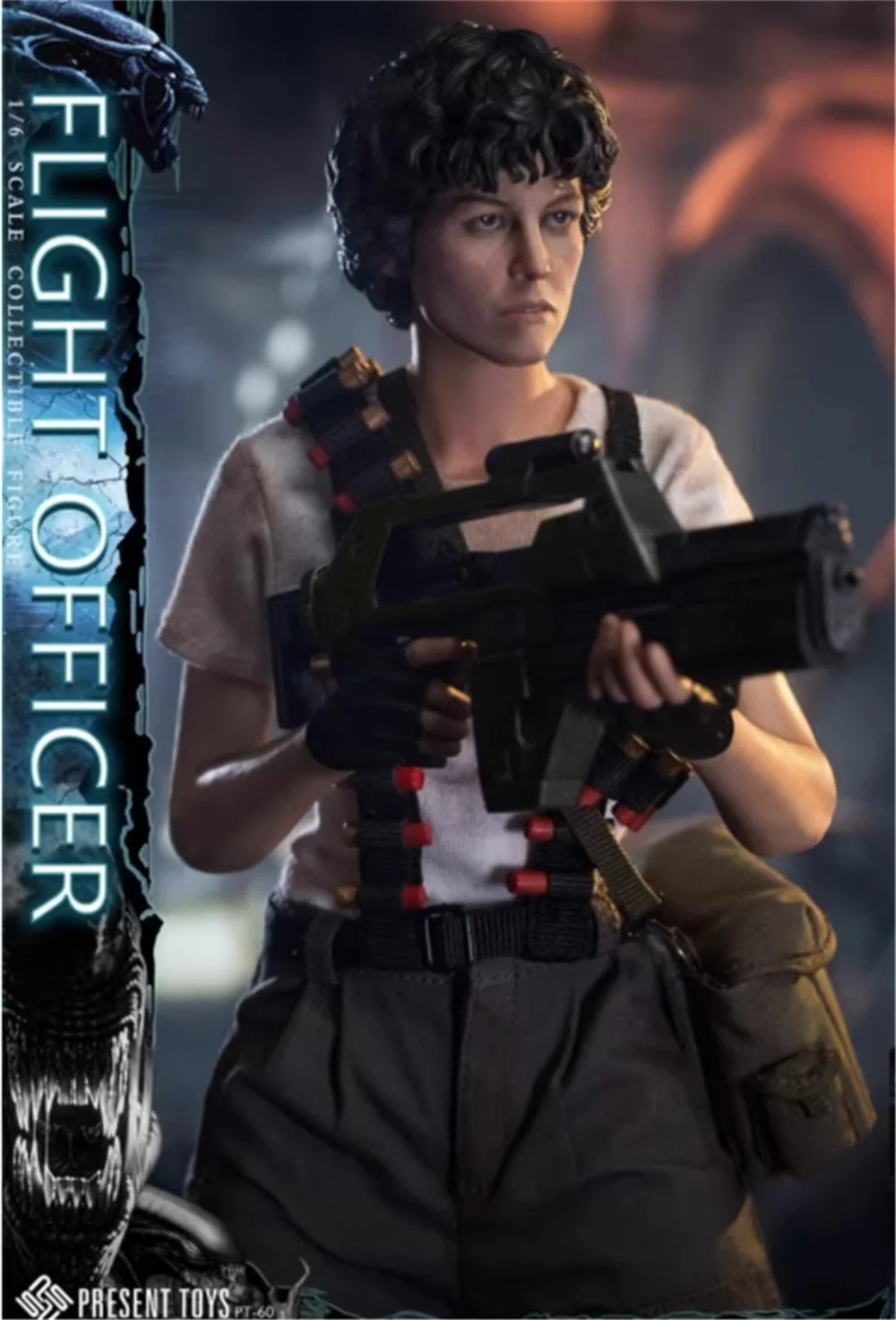 1/6 Present Toys PT-sp60 Female Girl Ellen Ripley Full Set Moveable Action Figure Gift For Fans Collectable DIY