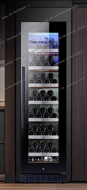 

Constant Temperature Wine Cabinet for Home Use, Air-Cooled Living Room Ice Bar, Built-in Refrigerator Cabinet