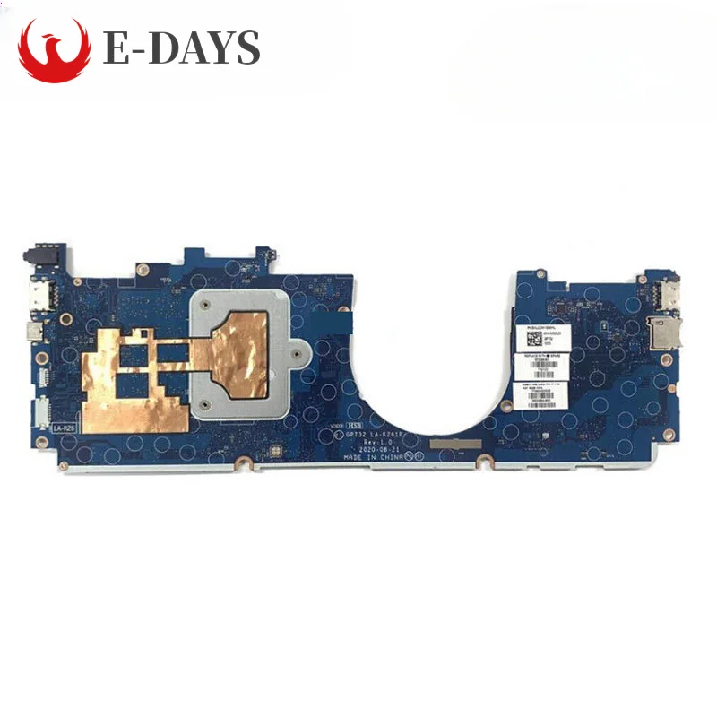 For HP ENVY X360 13-BD 13T-BD0 Laptop Motherboard LA-K261P Mainboard I5-1135G7 I7-1165G7 CPU 8GB RAM UMA 100% Tested Ok