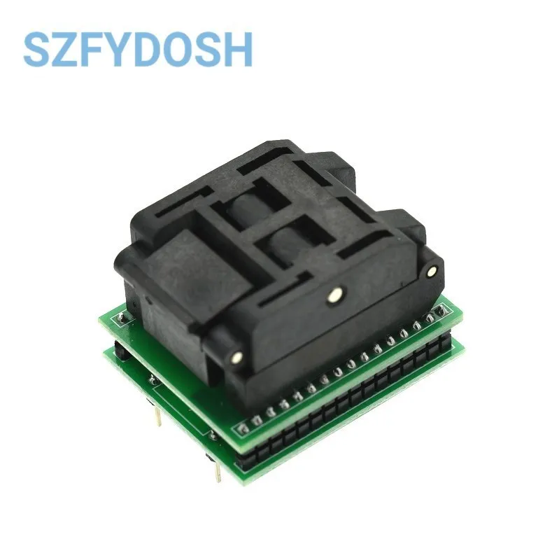  TQFP32 QFP32 TO DIP32 IC Programmer Adapter Chip Test Socket Burning Seat Integrated Circuits