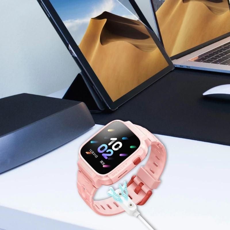 Cable de carga para Smartwatch T6C para niños, Cable de fuente de alimentación para deportes, compatible con viajes