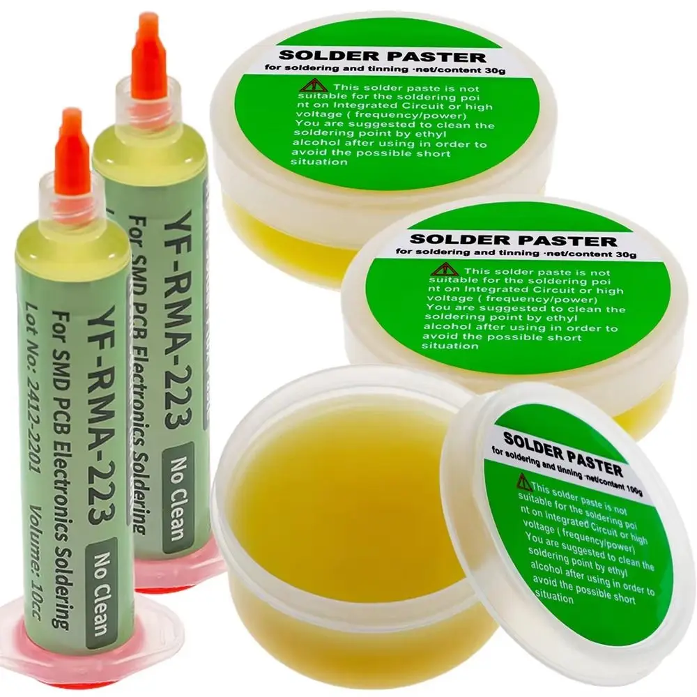 

Repair Soldering Paste Removal Oxide Film Reduce Surface Tension Flux Rosin Paste Non-Corrosive Insulation Soldering Rosin Agent