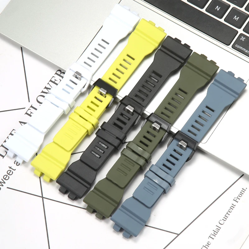 GBA800 GBD800 Watch Strap Suitable for Casio GBA800 GBD800 Mens Resin Strap Waterproof Bracelet Watch Accessories