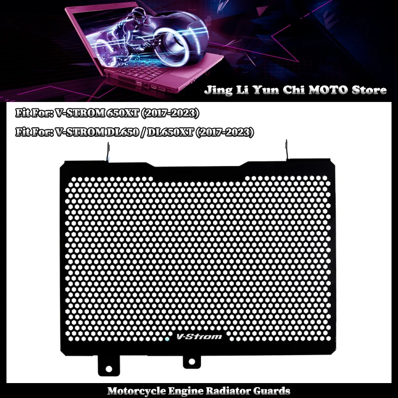 

Fit For SUZUKI V-STROM650XT Vstrom 650 DL650XT DL650 2017-2023 Motorcycle Radiator Guard Grille Cover Protector Protective Grill