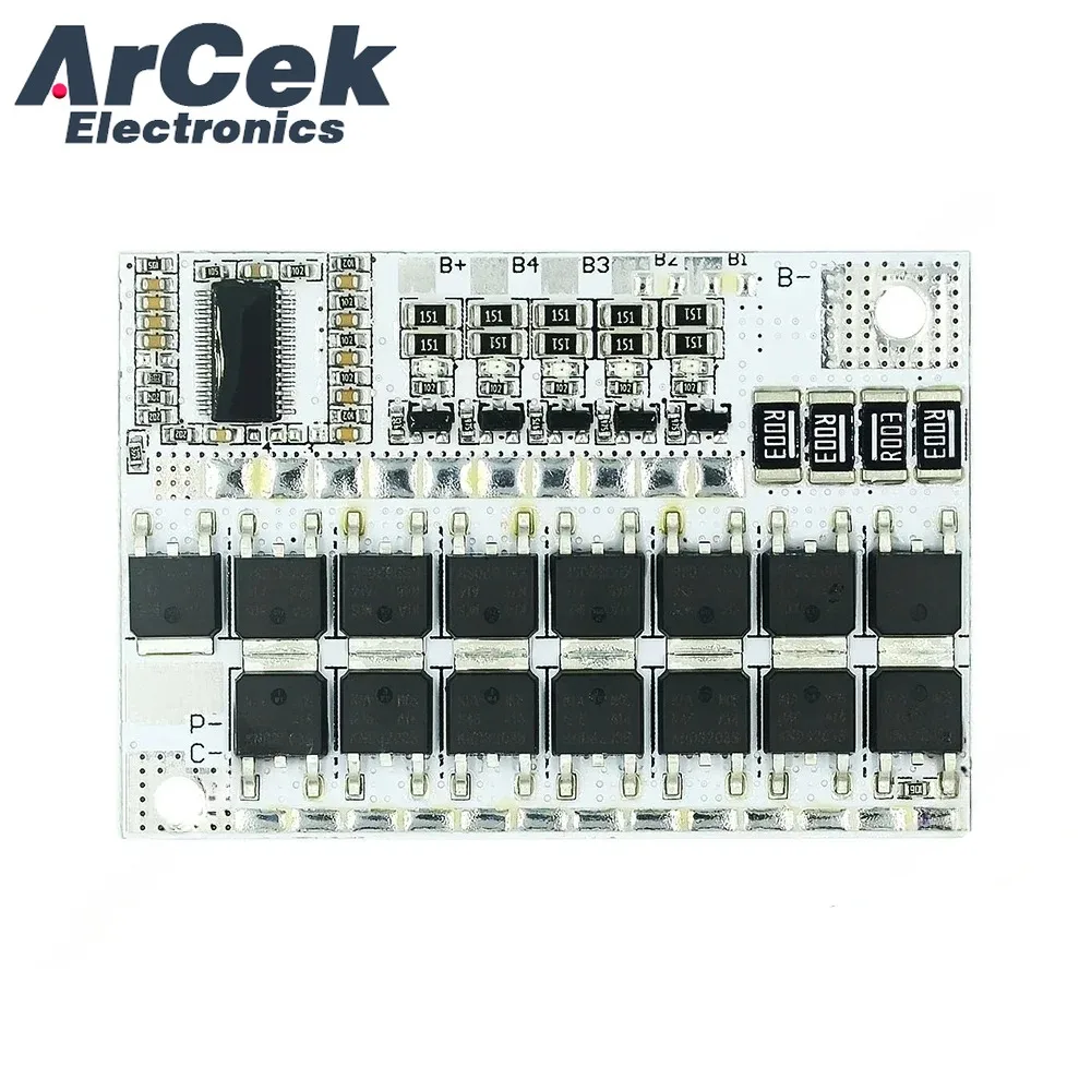 3S/4S/5S BMS 12V 16.8V 21V 100A Li-ion Ternary Lithium Battery Protection Circuit Board 18650 Li-POLYMER Balance Charging Module