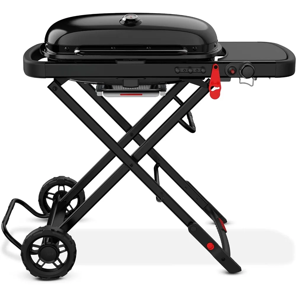 

Traveler Portable Gas Grill, Stealth Edition