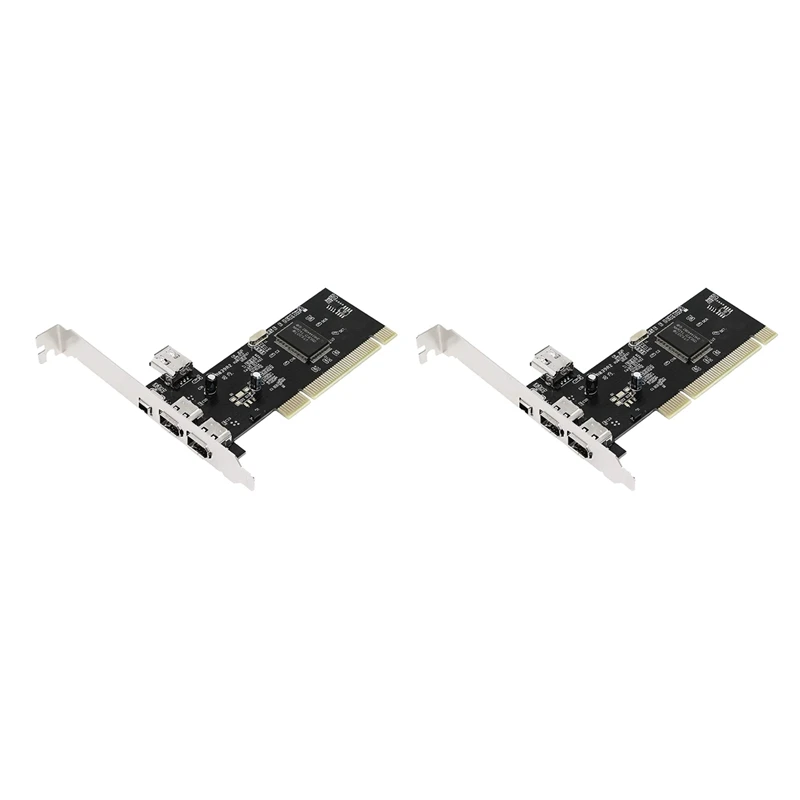 

2X 3 Port IEEE 1394 Firewire Card PCI Firewire Adapter IEEE 1394 PCI Controller Card For Desktop PC