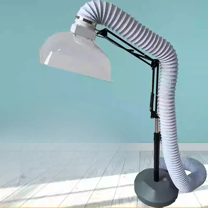 데스크탑 뜸쑥 연기 흡수기, 360 °   HEPA 필터가 장착된 회전식 공기청정기, 스마트 냄새 제거 장치 클리닉 침술 세션