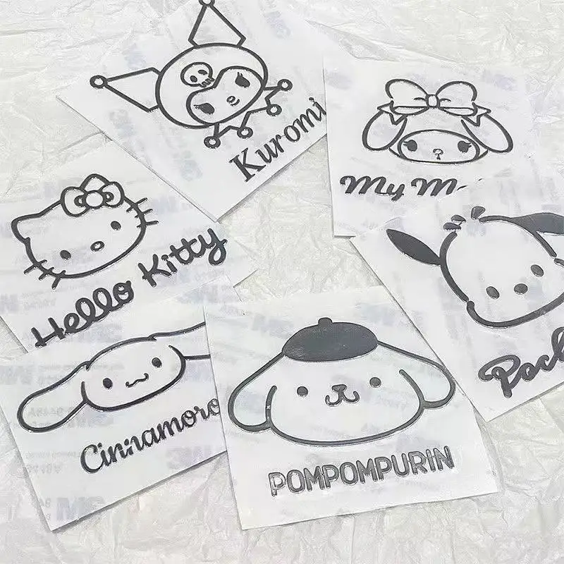 Waterdichte metalen stickers - Schattige cartoon KT katten- en puppy-ontwerpen voor het afdichten en decoreren van bestanden, tijdschriften