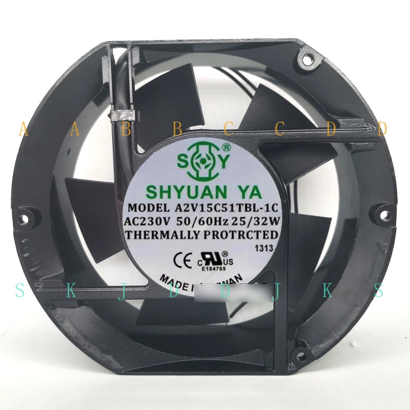 

M New SHYUAN YA A2V15C51TBL-1C 230V 25/32W Axial Fan