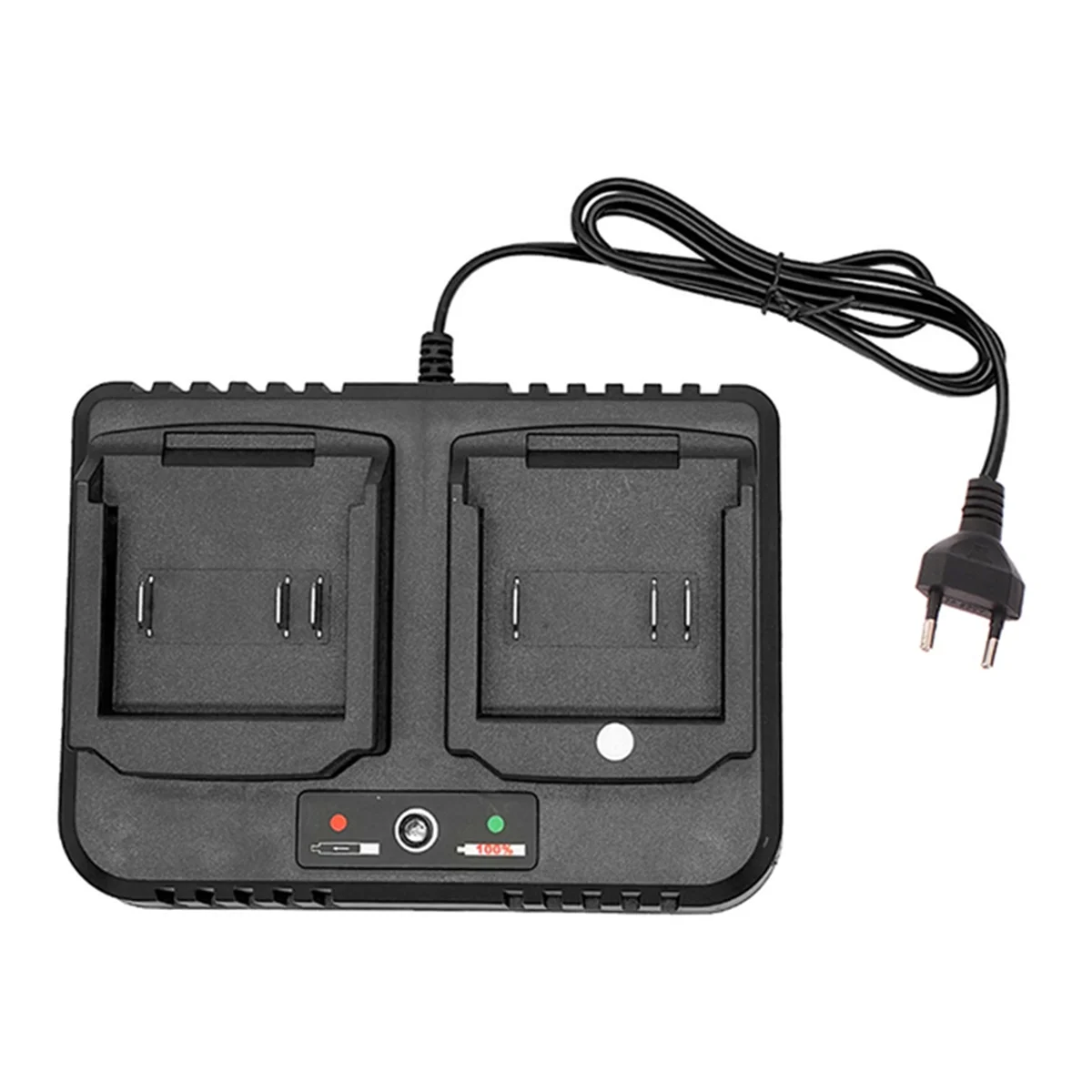 Pengganti Pengisi Daya Baterai Dua Tempat Duduk UNCL untuk 18V 21V Li-Ion BL1815 BL1830 BL1840 BL1860 Penggiling Bor Listrik Steker UE