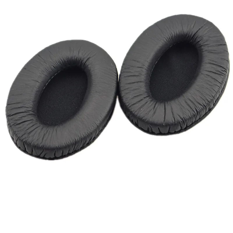 Sostituzione 1 paio di cuscinetti per le orecchie in pelle rugosa Cover o fascia per Sennheiser HD457 HD202 HD212 HD447 HD497 cuffie cuffie