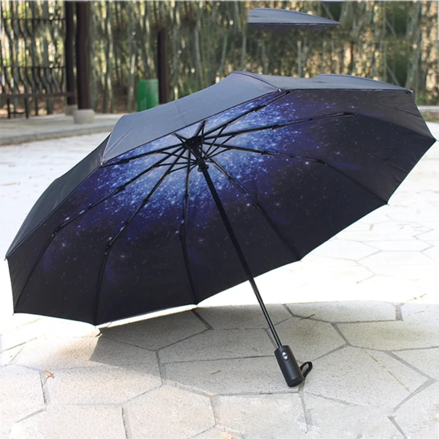 

Windproof Automatic Folding Women Men Car Luxury Large Business Parasol Double Ten Bone Umbrellas