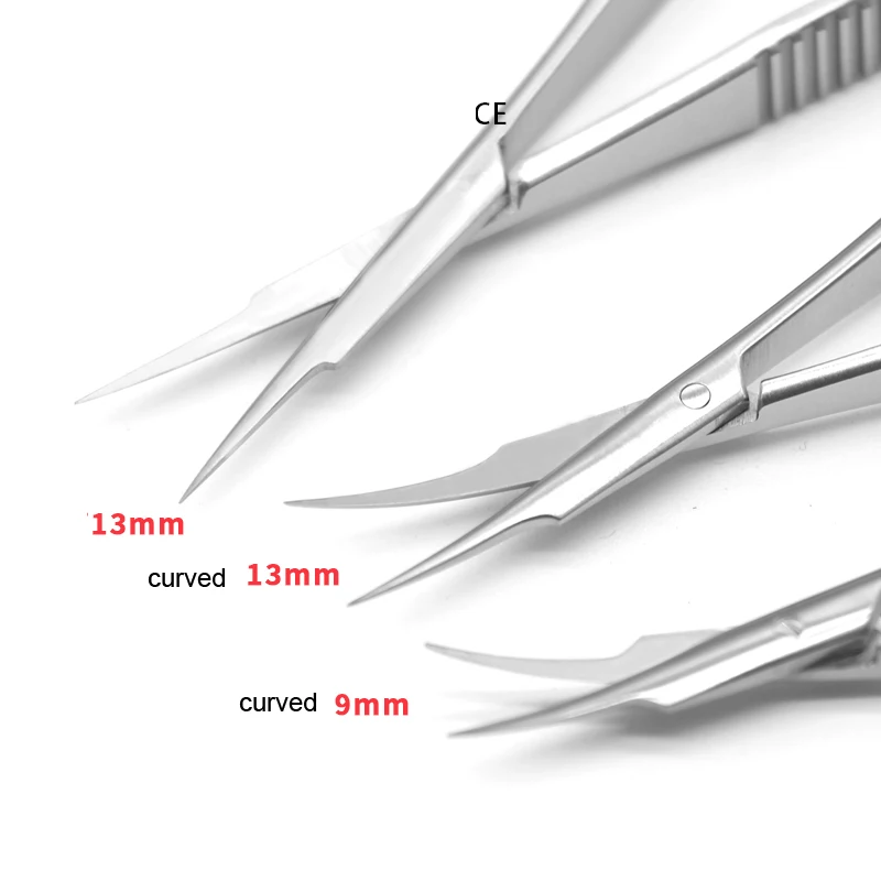 Microscope Ophthalmic Conjunctival Scissors Ophthalmic Tendon Scissors