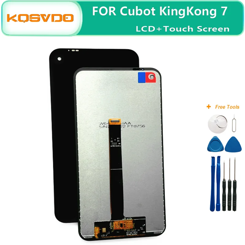 6.36 inches CUBOT KINGKONG 7 LCD Display+Touch Screen Digitizer Assembly 100% Original LCD+Touch Digitizer For CUBOT KING KONG 7