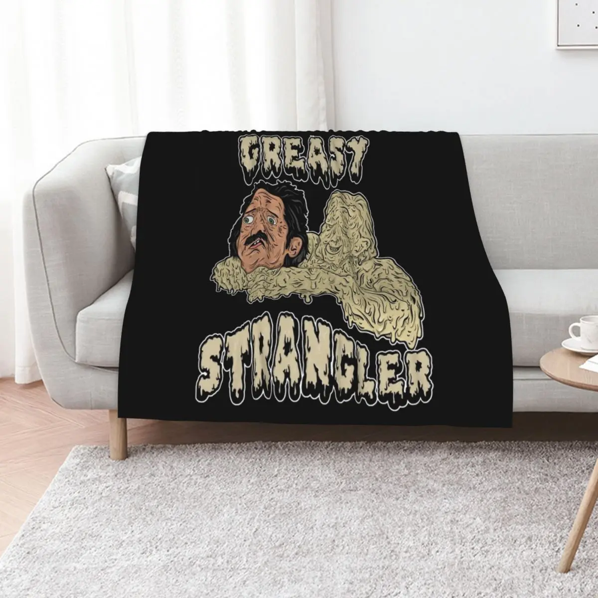 the greasy strangler Essential T-Shirt.png Throw Blanket Picnic Plush Quilt halloween Decorative Beds Vintage Blankets