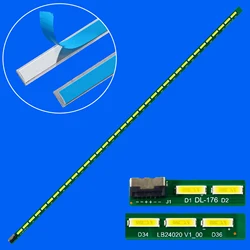 Kit de tira de luces LED de retroiluminación, accesorio para BenQ gl2450 Acer V246HL Sams ung s24d300 S24B750VS T24c310LB LB24020 V1 _ 00 LB24016 24lb016, 1/10/30 unidades
