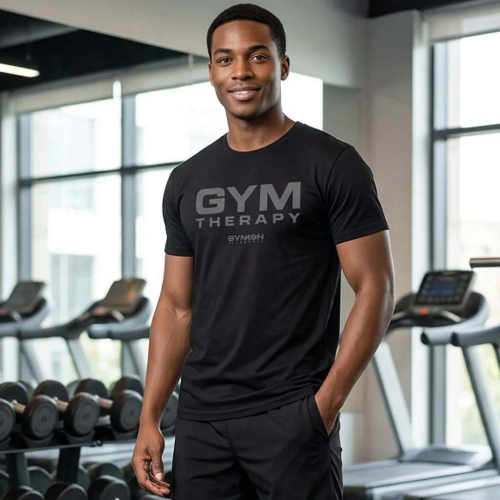 Men's T-shirt Men's Short Sleeve Outdoor T-shirt GYM Letter Pattern T-shirt Slim Sweater Man O-neck Tops Mens Tshirt Camiseta