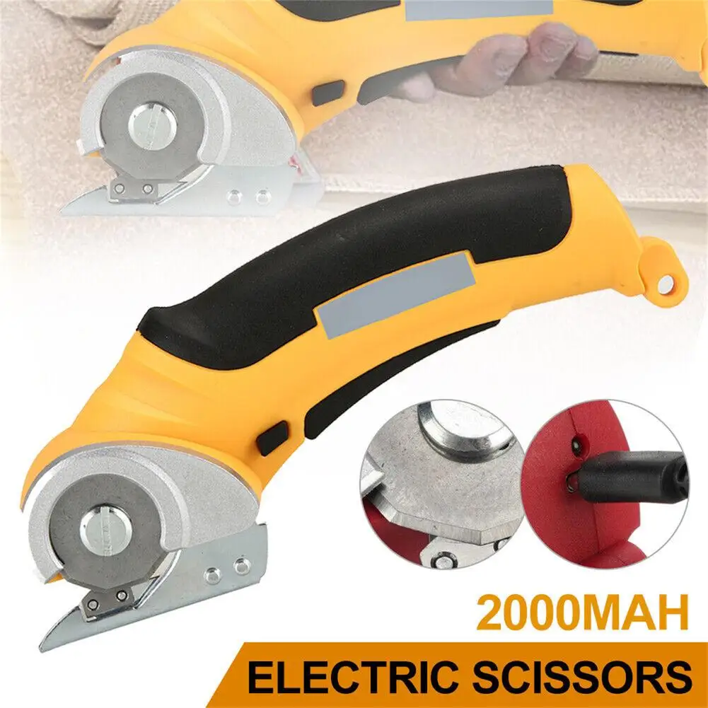 

Powerful Cordless Electric Scissors 2000mAh Rechargeable Lithium Battery Lightweight Ergonomic Design Electric Scissors