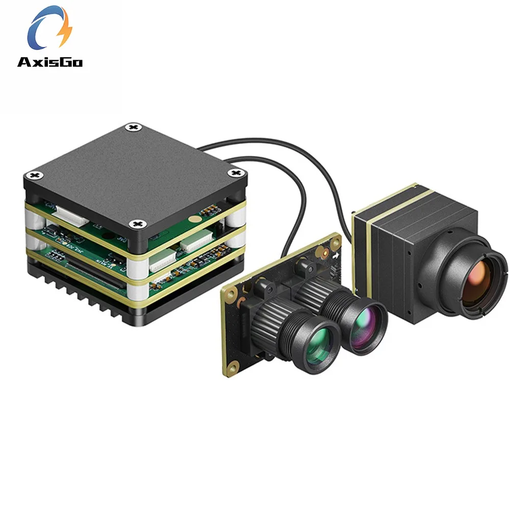 

AI perception module binocular guidance thermal imaging automatic tracking and locking FPV drones
