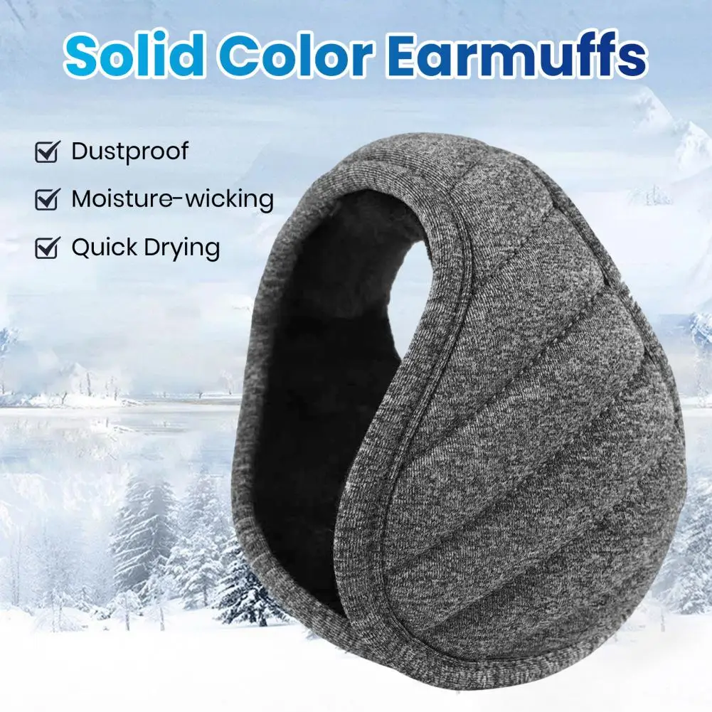 Наушники из искусственного кроличьего меха, теплые зимние наушники, складные наушники-ушанки, ветрозащитные наушники для защиты от холодной погоды