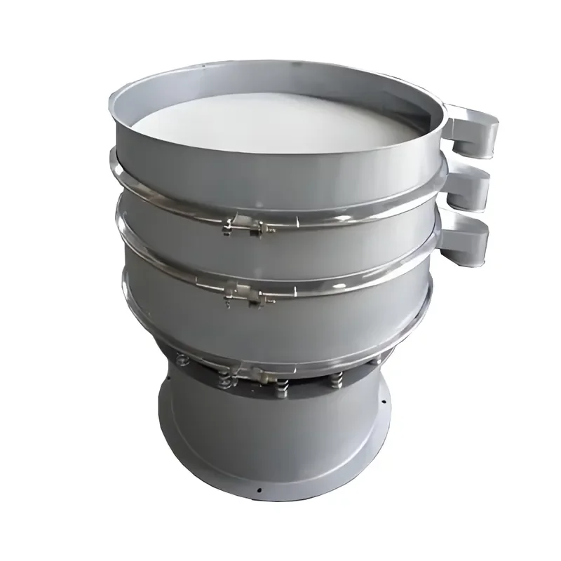 New Electric Rotary Vibrating Screen Sieve Multiple Layer Vibro Sifter for Precise Sieving