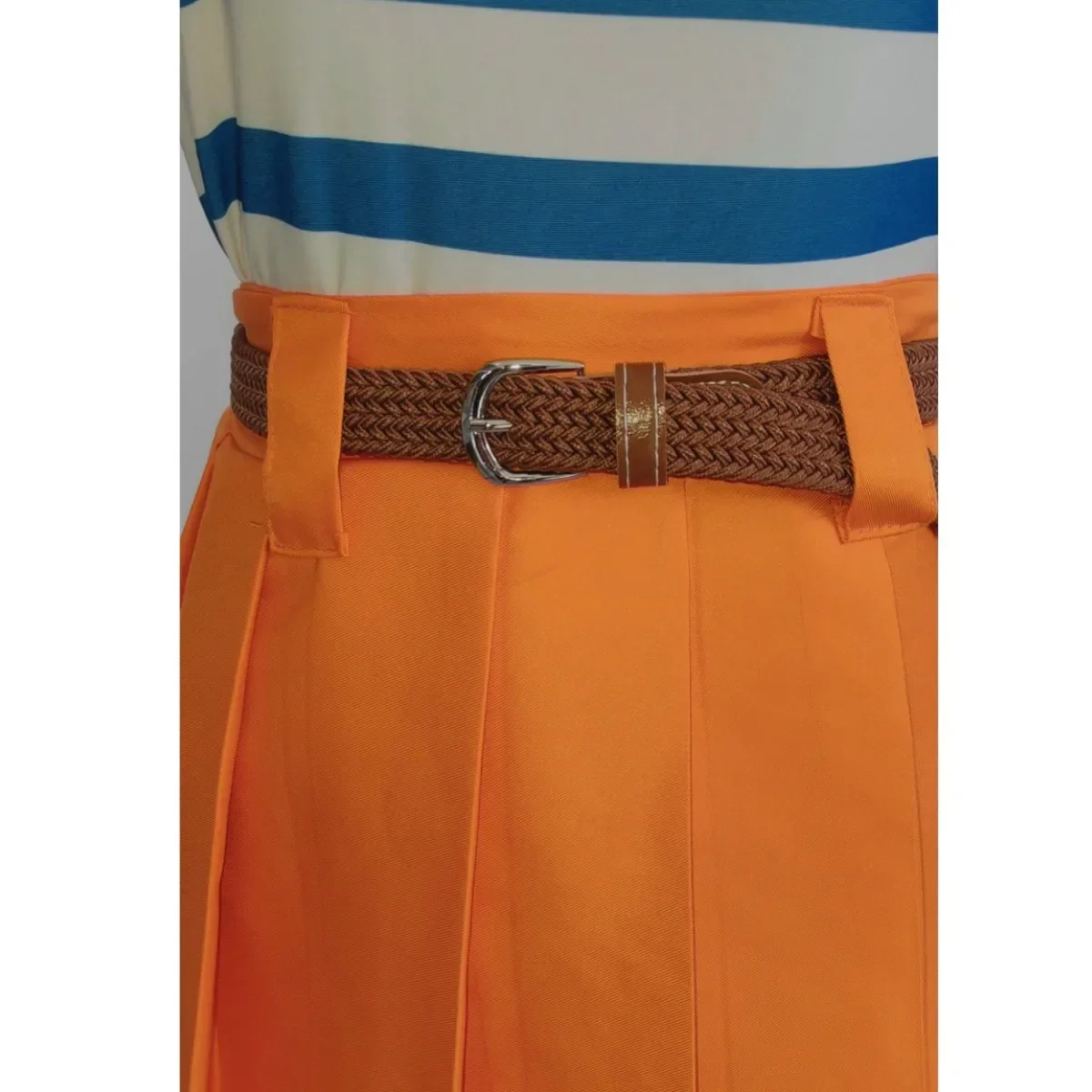 Anime Nami Cosplay Costume Two Years Ago Wig Daily Long Sleeved T-shirt Skirt Full Set Woman Sexy Kawaii Halloween Carnival Suit