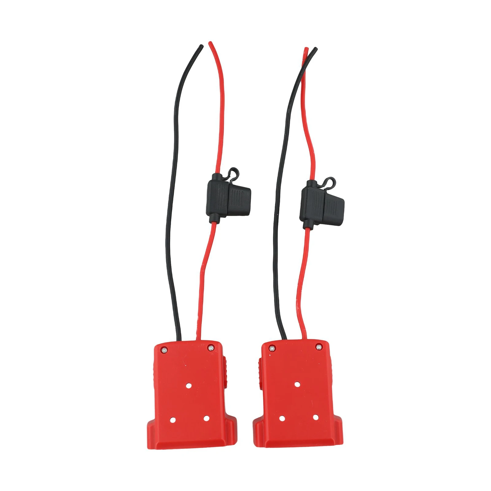 

18V Battery Adapter Set 2pcs with 30A Fuse for DIY Use Fits 14 4V 18V 20V MAX Lithium Ion Batteries Sturdy ABS+PC Material