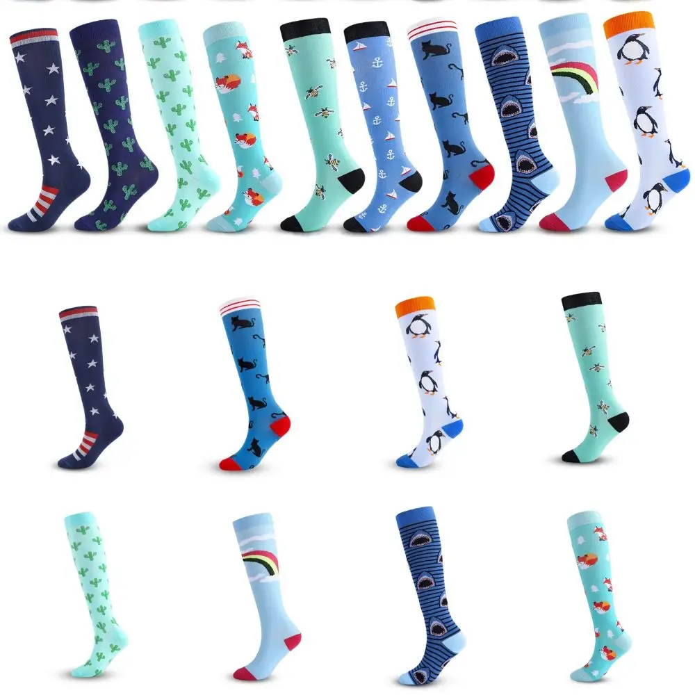 

Breathable Compression Socks Unisex Non Slip Elastic Sport Socks Odorproof Anti friction Medical Nursing Stockings