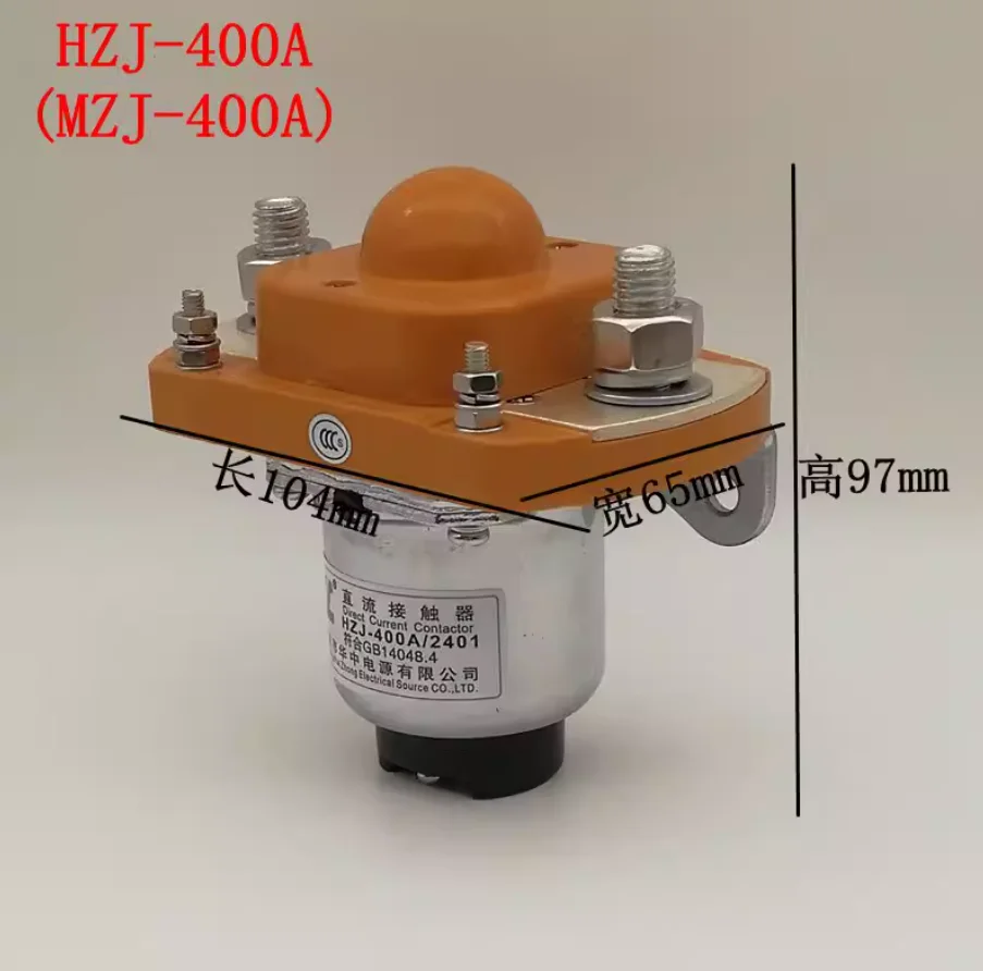 Contacteur direct Mz : - 400A, courant électrique 12V, relais haute puissance 24V, 48V, point argenté