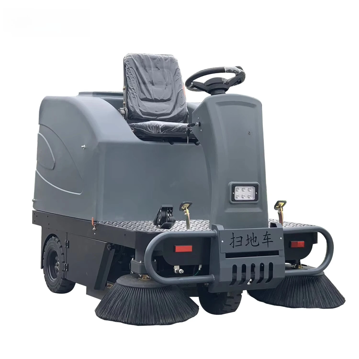 Street Sweeper Truck Road Sweeping Machine Quality Battery 12 Month Warranty Steel Chassis Collision Resistant