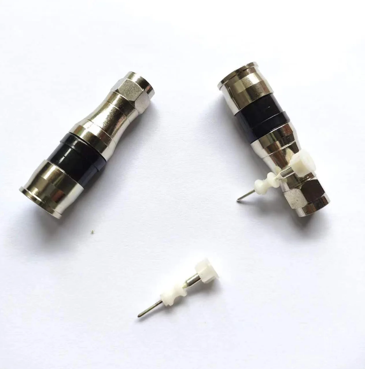 RG11 케이블 용 RG11 압축 F 커넥터, 동축 F 커넥터, RG11 방수 F 커넥터, RF 커넥터, 5 개